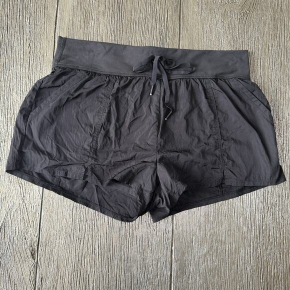 aerie Pants - OFFLINE by AERIE Black Running/workout Shorts W/ Pockets And Drawstring Sz Large